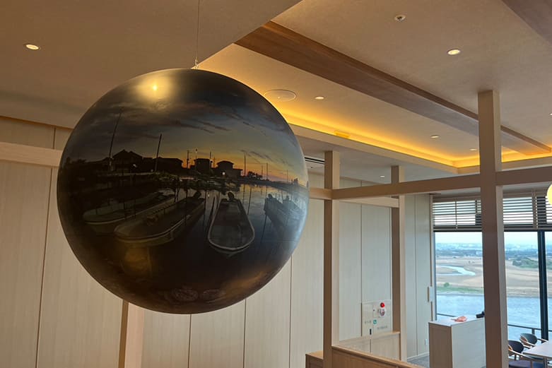 鮫島大輔 FLAT BALL風景画